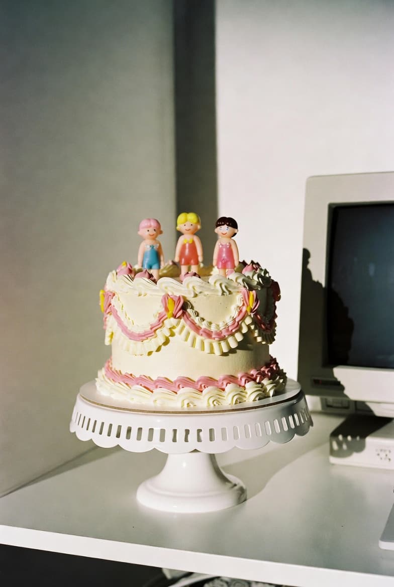 Vintage Doll Celebration Cake